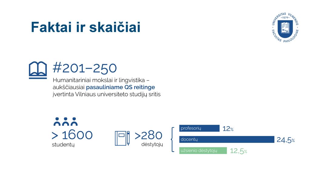 Turinys Apie Faktai ir skaičiai Moksliniai tyrimai Studijos ppt